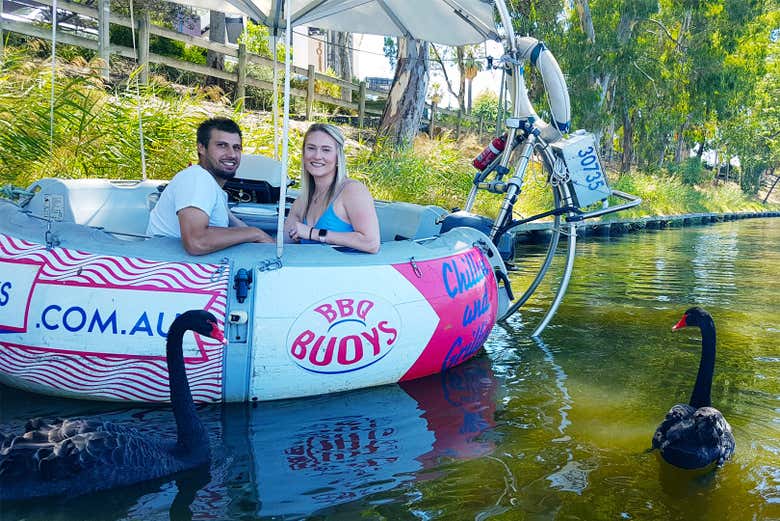 Donut boat pour deux personnes