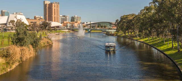 Passeio de barco pelo rio Torrens