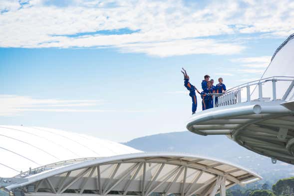 Subida al RoofClimb Adelaide Oval