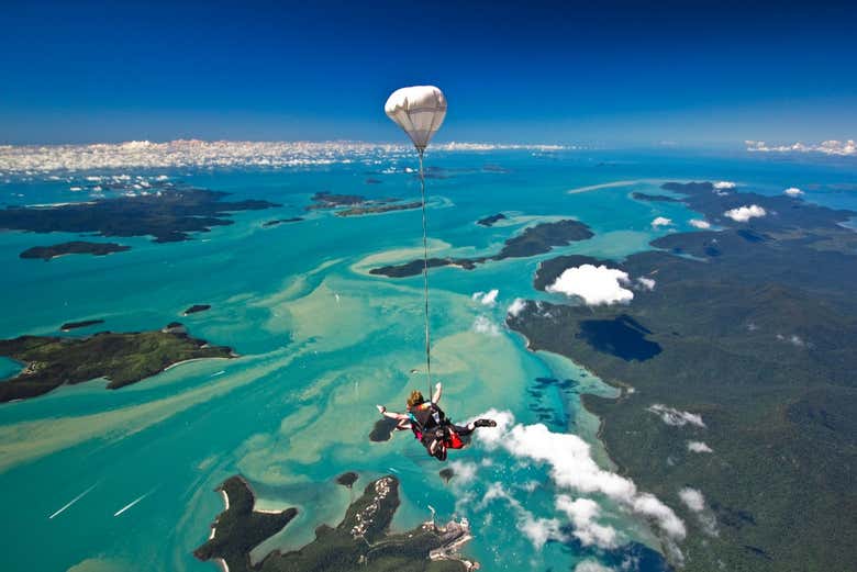 Déployer le parachute