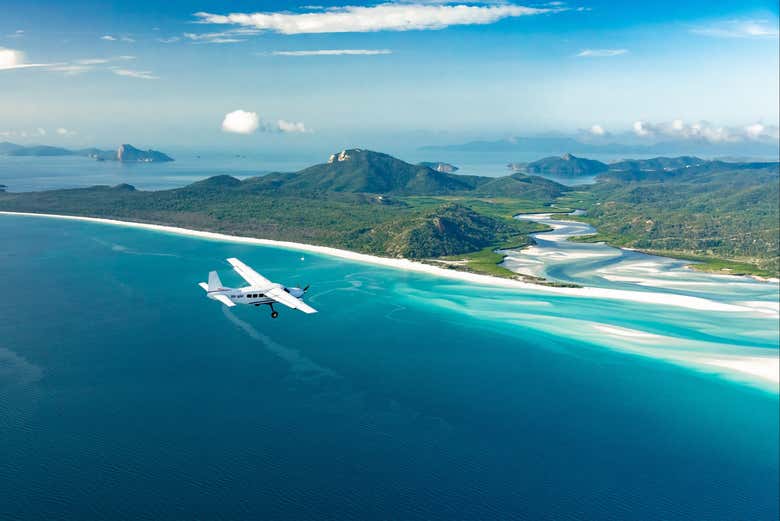 Survolez les Îles Whitsundays