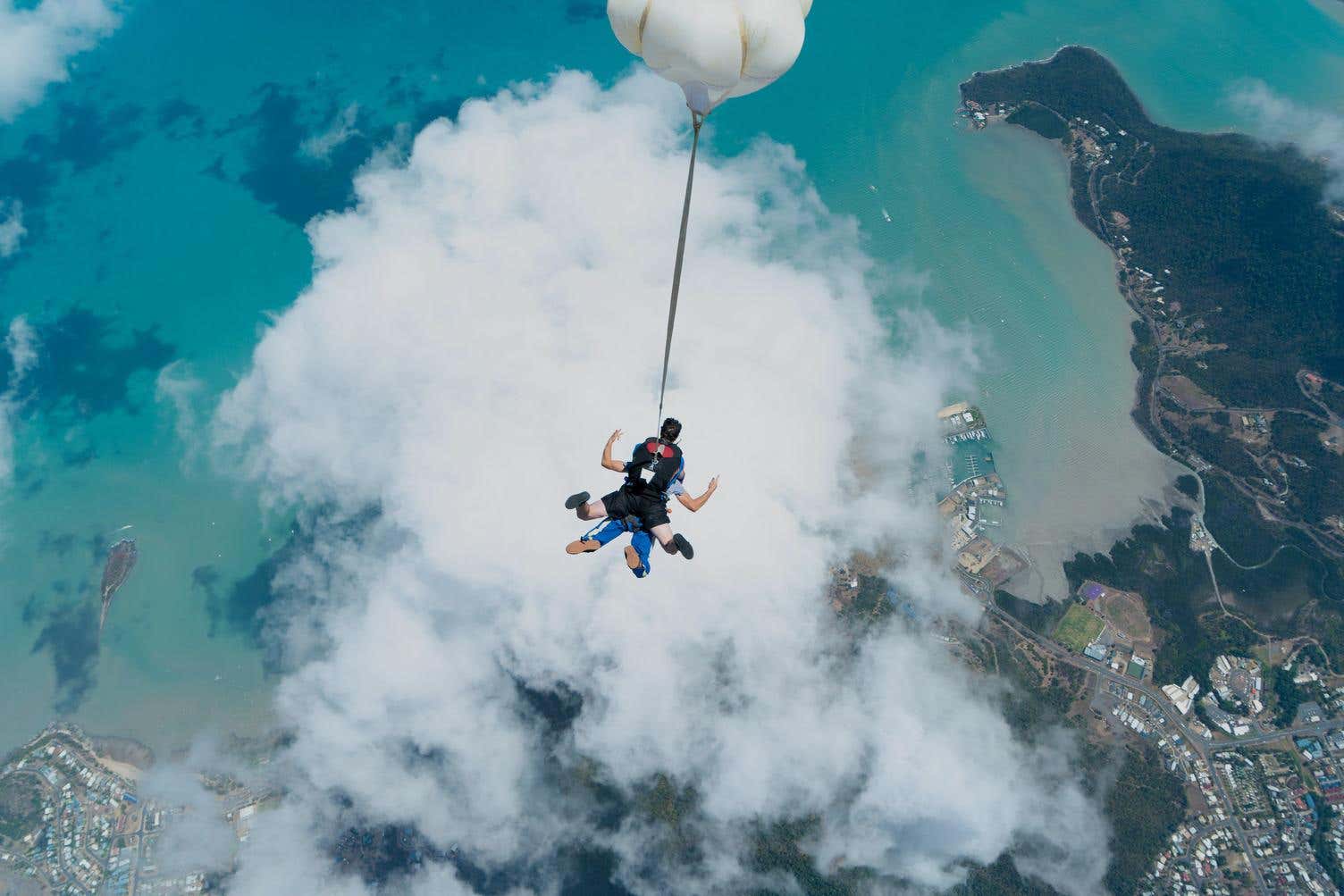 Saut en parachute à Airlie Beach