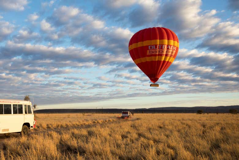 Profiter de la balade en montgolfière à Alice Springs