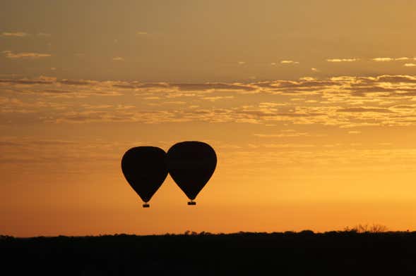 Paseo en globo por Alice Springs