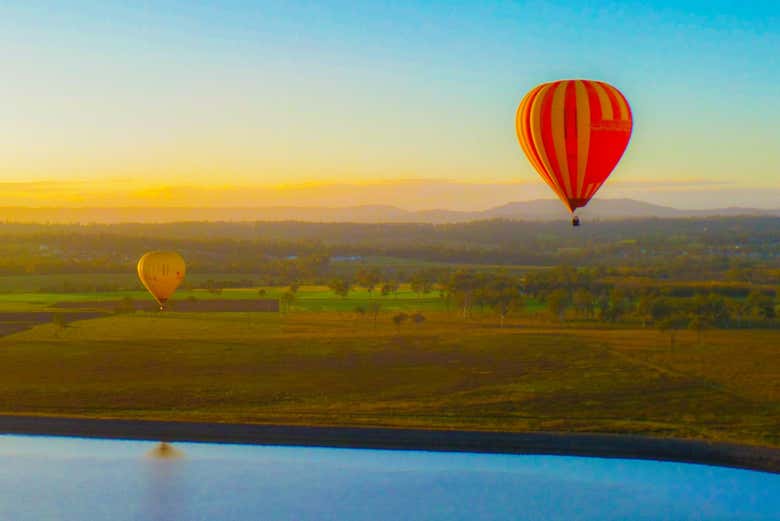 Contemplando o amanhecer