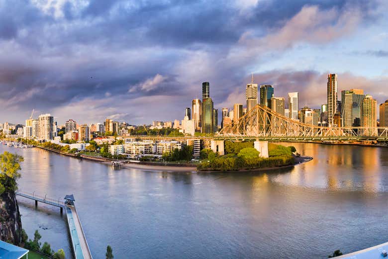 Paysages de la rivière Brisbane