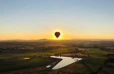 Paseo en globo por Brisbane al amanecer