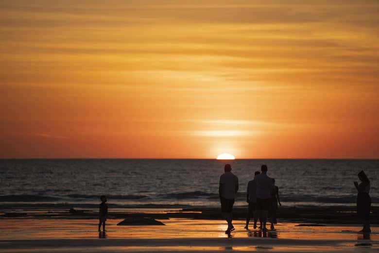 Entardecer em Gantheaume Point