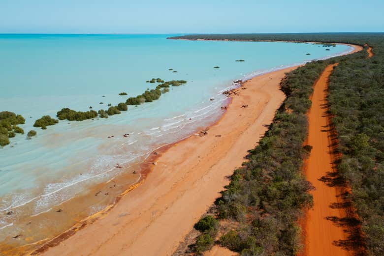 Panorámica de la península Dampier