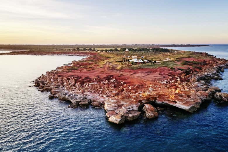 Vistas aéreas de Broome