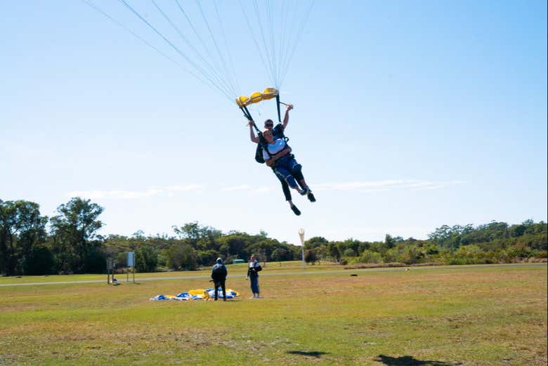 Atterrando a Byron Bay