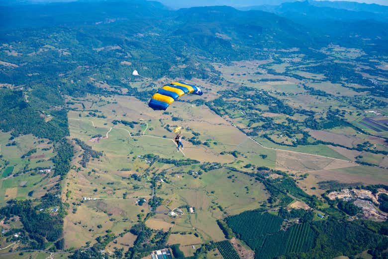 Contemplando Byron Bay dall'alto