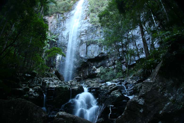 Outra das impressionantes cachoeiras que veremos durante o tour