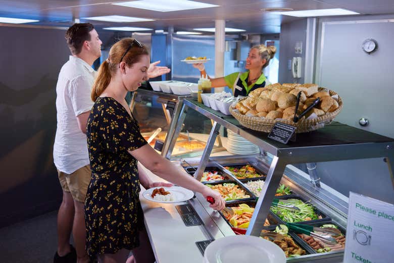 Vous profiterez d'un délicieux déjeuner