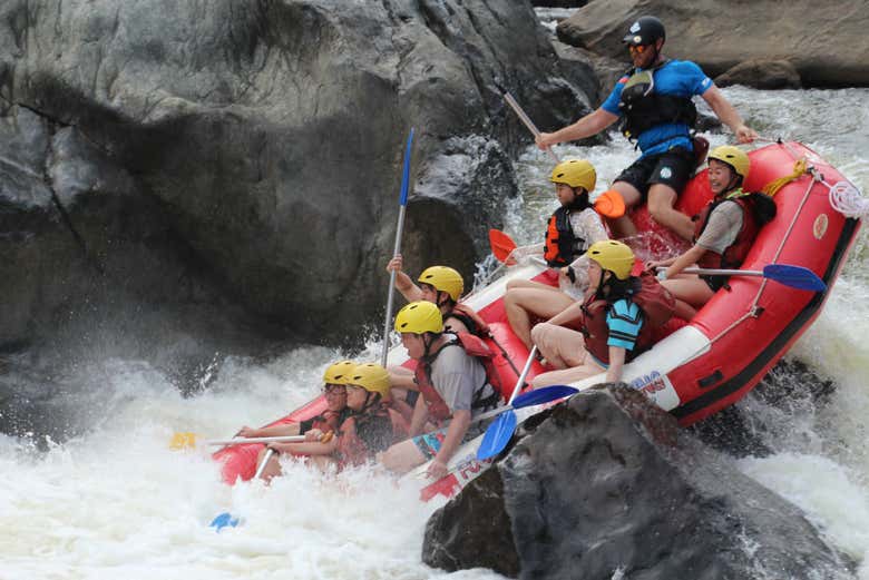 Rafting au Parc national des gorges de la Barron