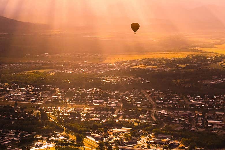 Sobrevolando Cairns