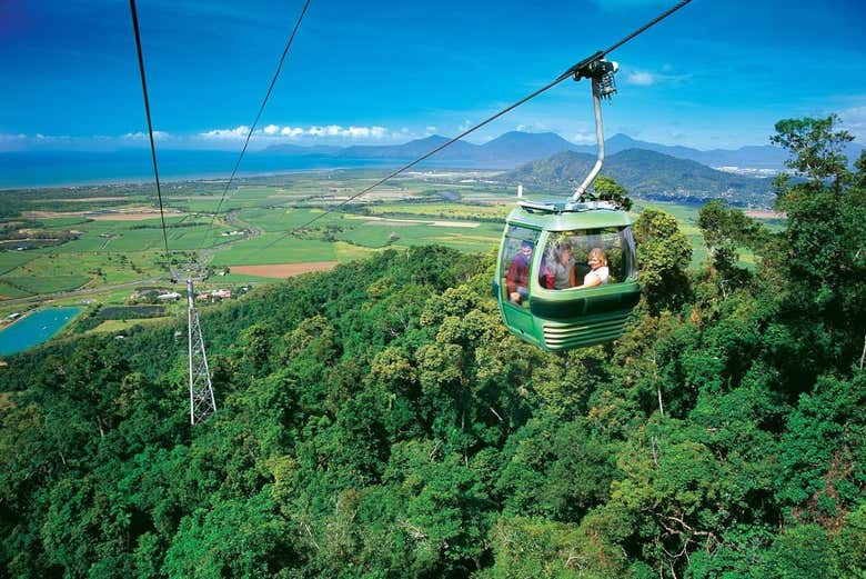 Teleférico desde Cairns a Kuranda
