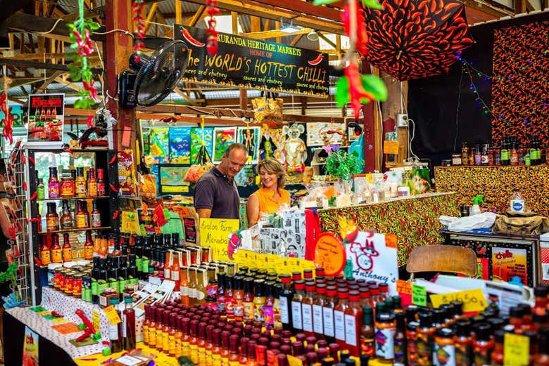 Loja de souvenirs de Kuranda