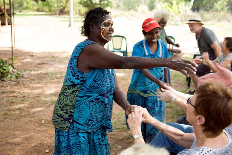 Mujeres de la tribu Wurrumiyanga