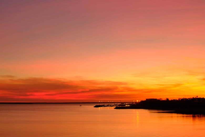 Atardecer en Darwin