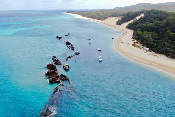Excursión a Moreton Island