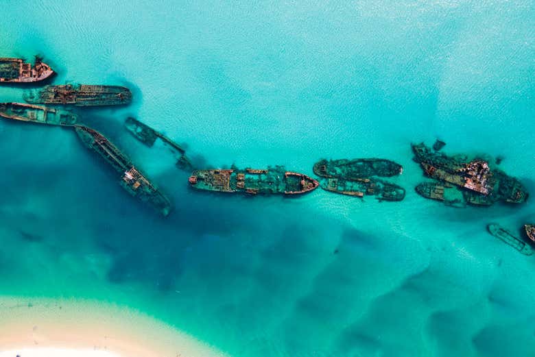 Moreton Island Tangalooma Shipwrecks