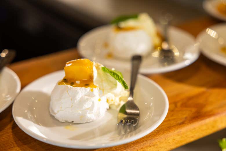 Un delicioso postre