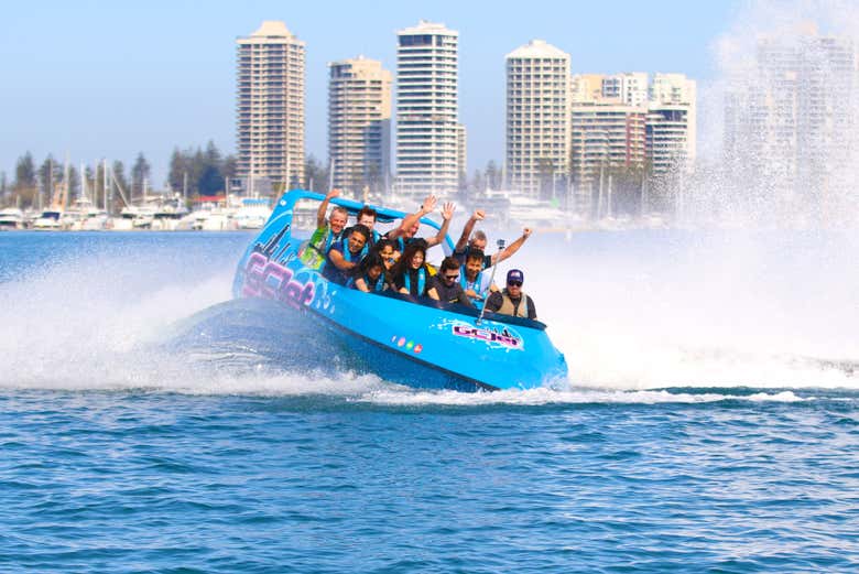 Experience a jet boat ride!