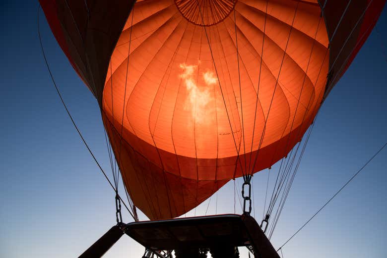 Inflando el globo