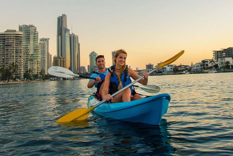 Profitez de la balade en kayak à Gold Coast