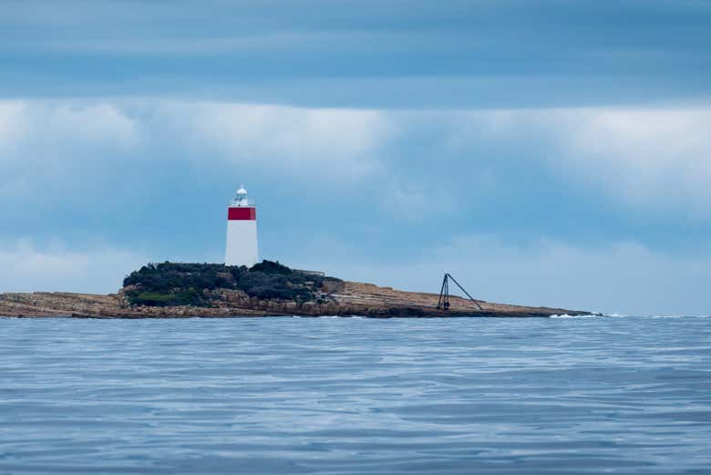 Iron Pot, um dos faróis mais antigos da Austrália