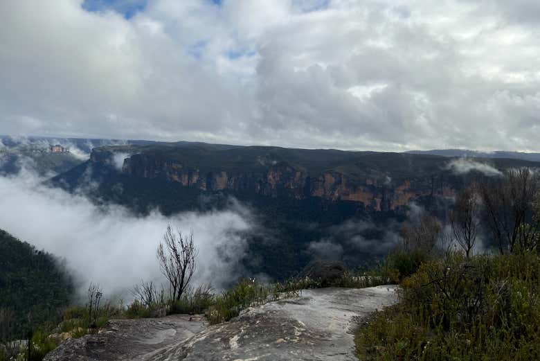Admirando paisagens incríveis