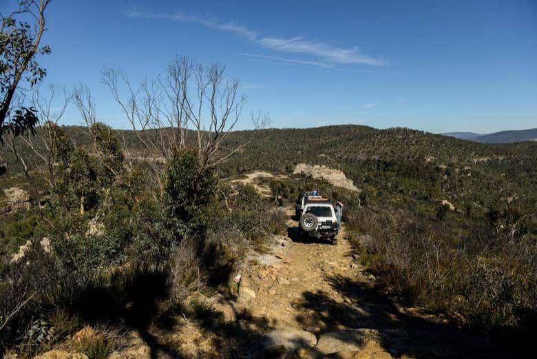 Admirando paisagens incríveis a bordo dos 4x4