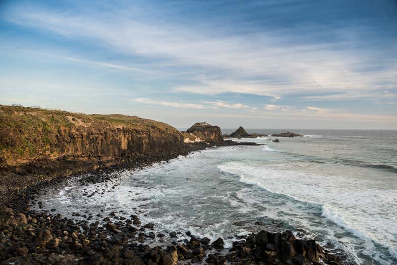 Los impresionantes acantilados de la Isla Phillip