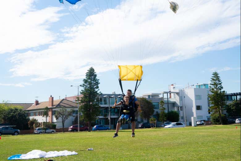 Aterrizando en Melbourne