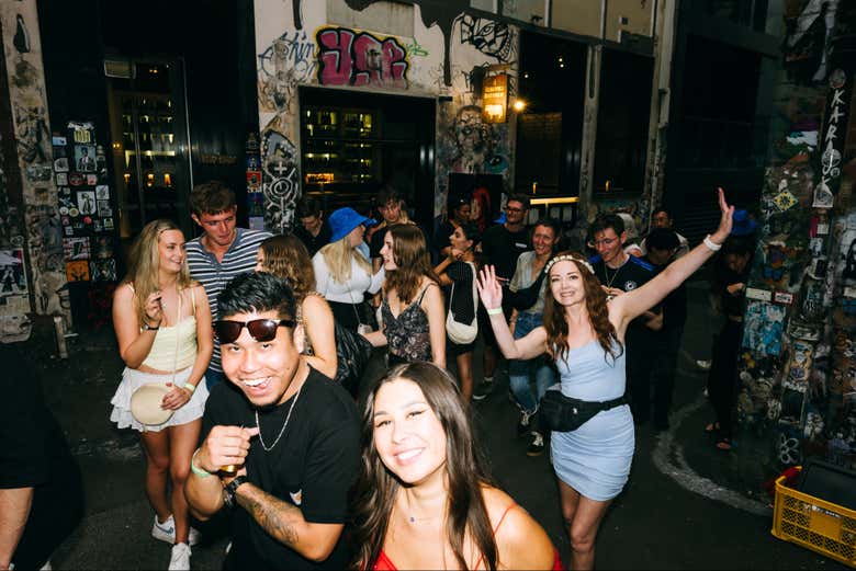 Uno dei bar di Melbourne