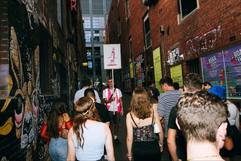 Camminando fra un bar e l'altro