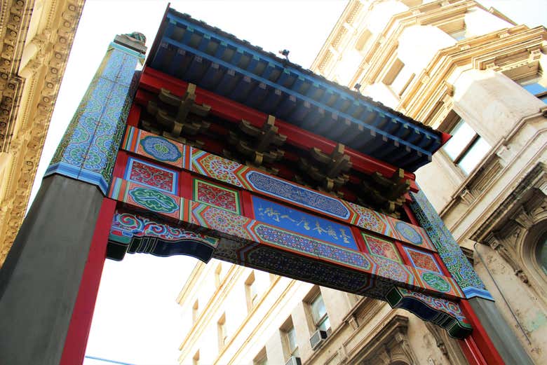Entrée du quartier chinois de Melbourne