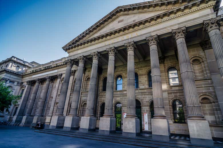 Façade de la State Library Victoria