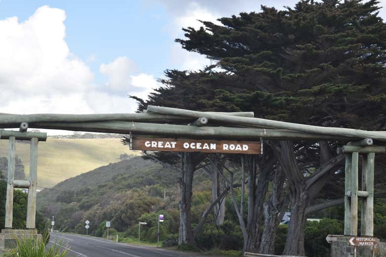 Great Ocean Road Sign