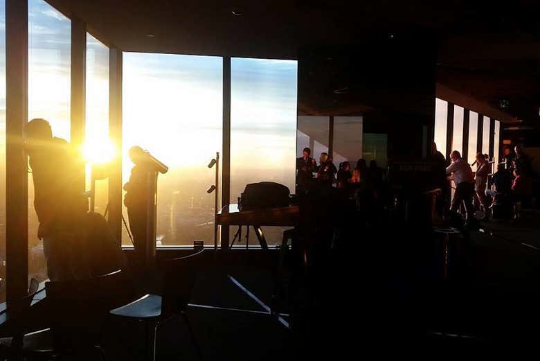 Interno della Melbourne Skydeck di Melbourne