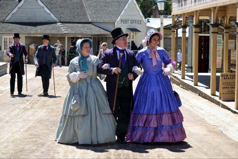 Look at the clothes from the 1950s