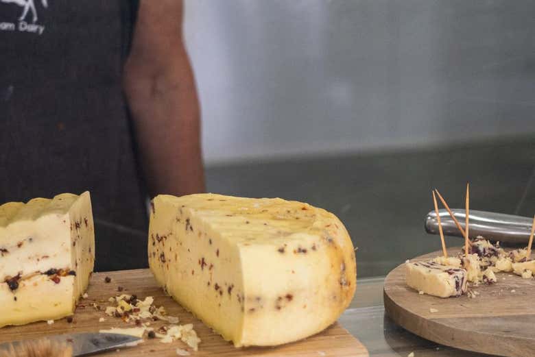 El queso en Coldstream Dairy