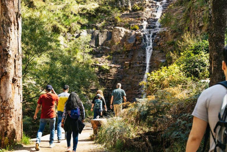 Chegando a um dos cantos mais lindos do parque