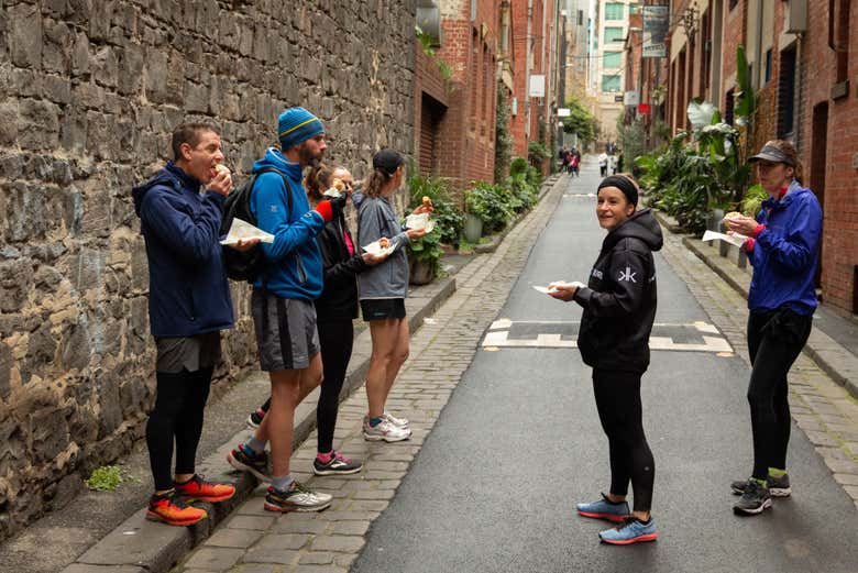 Una de las paradas durante el tour por Melbourne