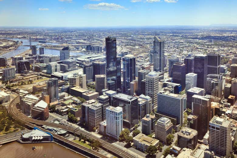 Skyline de Melbourne