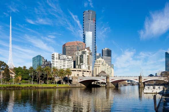Grattacielo Melbourne Skydeck + Street art