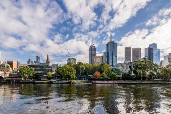 Giro in barca a Melbourne