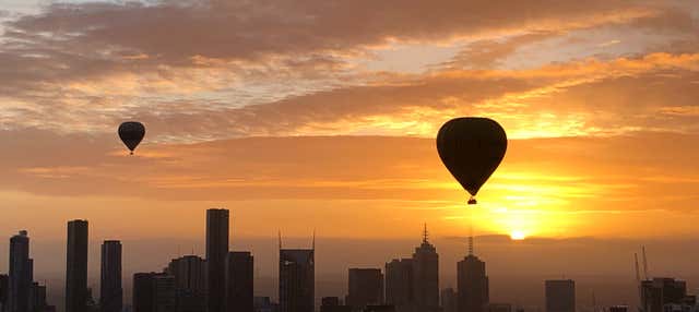 Paseo en globo por Melbourne al amanecer
