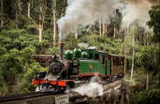 Puffing Billy Train to Emerald Lake Park